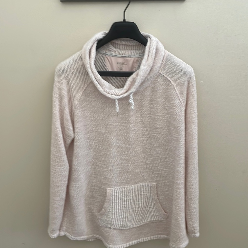Kensie performance pink pullover